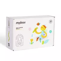 Mideer šilkinių kreidelių papildymas, 12 spalvų