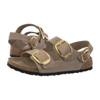 Birkenstock Milano Big Buckle Tabacco Brown 1031782 (BK251-c) sandalai