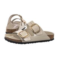 Birkenstock Arizona Big Buckle High-Shine Oyster 1031873 (BK239-j) Moteriški batai/šlepetės