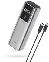 Powerbank CUKTECH CKPB100PGLBL 150W 10000mAh USB-C USB-A – pilka