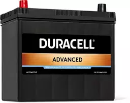 Akumuliatorius Duracell Advanced 45Ah 390A 12V japan pliusas kairėje