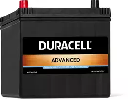 Akumuliatorius Duracell Advanced 60Ah 510A 12V japan pliusas kairėje