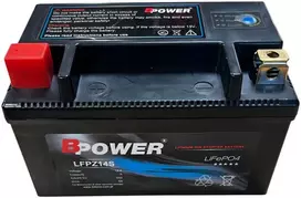 Bpower Akumuliatorius motociklui LiFePO4 5Ah 350A 12,8V YTZ14S Ličio