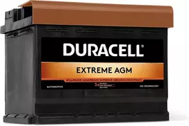 Akumuliatorius AGM Duracell Extreme 60Ah A 12V Start Stop