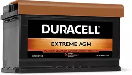 Akumuliatorius AGM Duracell Extreme 80Ah 800A 12V Start Stop