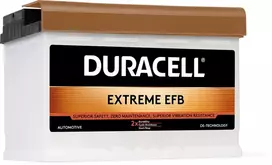 Akumuliatorius Duracell Extreme EFB 75Ah 700A 12V
