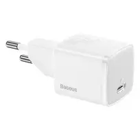 Įkroviklis jungiama į tinklą Baseus Cube 20W PD USB-C - balta