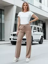 Moteriškos rudos sportinės kelnės Dress