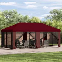 Sodo Paviljonas 6 x 3 m Vyšninė Poliesteris ir plienas 190