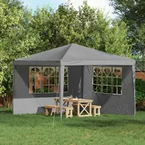 Šventinės palapinės šoninė siena 2 pcs 300 x 195 cm