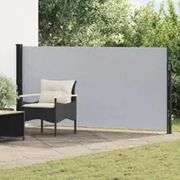 Ištraukiama šoninė užuolaida Pilka 300 x 140 cm Poliesteris