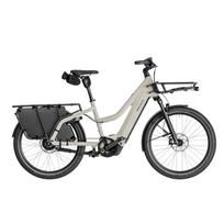 El. Dviratis Riese & Müller Multicharger3 Mixte Family Plus RX desert/black matt Cargo f/carrier Kiox 500