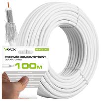 TV Koaksialinis kabelis antenos 100M PCC-100 Vayox