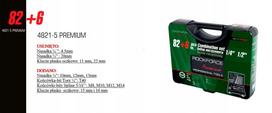Rinkinys įrankių 82+6 vnt. 1/4", 1/2" (šešiakampių) (6-32mm) | RF-4821-5 PREMIUM | 5904915195002