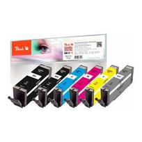 Peach Patrone Canon PGI-550XL / CLI-551XL Multi-6- Pack remanufactured | PI100-368 | 7640182384456