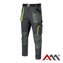 Kelnės darbinės CLASSIC Stretch Slim pilkos 58 dydis