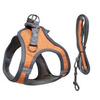 Krūtinės diržas šunims L 56-64cm Oranžinis
