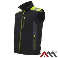 Darbo liemenė ART MASTER Classwork Softshell Juoda su atšvaitais XXL dydis