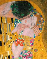 Deimantinė mozaika Klimtas. Mylėtojai LG382e, 40x50 cm, Diamond painting