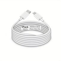 USB-C į Lightning kabelis, 1 pakuotė - 10 pėdų / 3 m