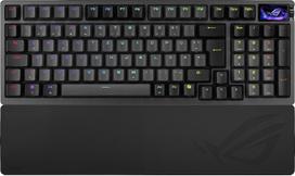 Klawiatura Asus ASUS ROG Azoth 96 HE klawiatura Gaming USB + RF Wireless + Bluetooth Czarny | 90MP040H-BKUA20 | 4711636009201