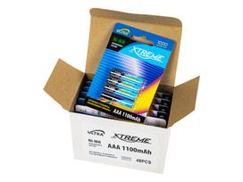 R3 Ni-MH AAA 1100mAh XTREME baterija 12 lizdinių plokštelių