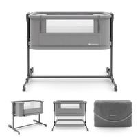Pristatoma lovytė Kinderkraft Nestee Grow 2, 93.5x52 cm, tamsiai pilka