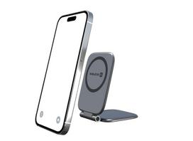 Telefono laikiklis „Evelatus MagSafe“ ne „Qi“ magnetinis laikiklis (automobilio ekranui / prietaisų skydeliui, nešiojamam kompiuteriui, pla