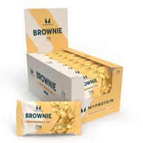 Batonėlis MyProtein Protein brownie white choc, 12x75gr