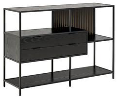 Lentyna Seaford,35x78x114 cm, juoda