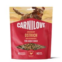 CARNILOVE Crunchy Snack Ostrich with Blackberries skanėstai šunims 200g