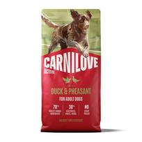 CARNILOVE ACTIVE Dog Duck & Pheasant sausas maistas šunims - Produkto Svoris 1.5kg