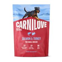 CARNILOVE ACTIVE Dog Salmon & Turkey Small Breed sausas maistas šunims 1.5 kg