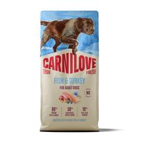 CARNILOVE TRUE FRESH Dog Fish & Turkey sausas maistas šunims - Produkto Svoris 4kg