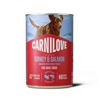 CARNILOVE Paté Turkey & Salmon konservai šunims 400 g