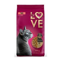 My Love visavertis sausas pašaras suaugusioms katėms su jautiena 900g