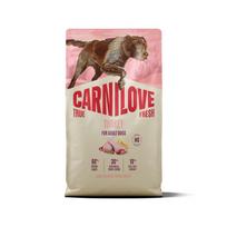 CARNILOVE TRUE FRESH Dog Turkey sausas maistas šunims su kalakutiena - Produkto Svoris 4kg