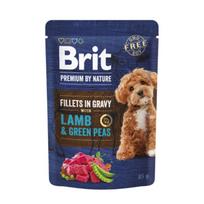 Brit Premium by Nature konservai šunims Lamb&Green Peas in gravy 85g