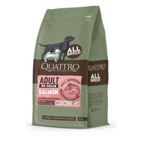 Quattro ADULT Salmon suaugusiems visų veislių šunims su lašiša ir kriliu - Produkto Svoris 3kg