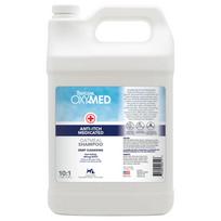 TropiClean OxyMed Anti-Itch Medicated Shampoo medicininis šampūnas nuo niežėjimo šunims ir katėms, 355 ml - Produkto Tūris 3.8L