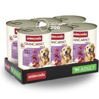 GranCarno Adult Beef + Lamb konservai šunims su jautiena ir ėriena 800g*6vnt.