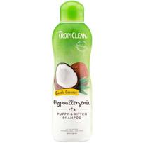 TropiClean Gentle Coconut Hypoallergenic hipoalerginis šampūnas šuniukams ir kačiukams - Produkto Tūris 355ml