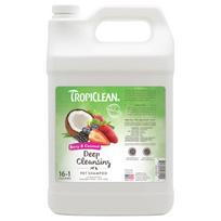 TropiClean Berry & Coconut giliai valantis šampūnas šunims ir katėms - Produkto Tūris 3.8L