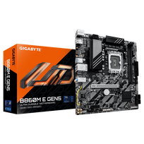 Gigabyte B860M E GEN5 | Processor family Intel | Processor socket LGA1851 | DDR5 | Number of SATA connectors 4 | Supported hard disk drive interfaces SATA, M.2