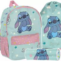 Darželio kuprinė Stitch rinkinys 3 dalių – Paso
