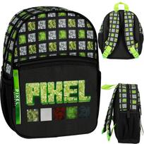 Mini ikimokyklinė kuprinė Pixel žalia – Starpak