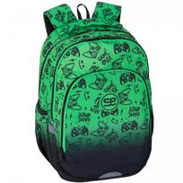 Mokyklinė kuprinė Game Over Gradient Green – CoolPack