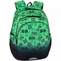 Mokyklinė kuprinė Game Over Gradient Green – CoolPack