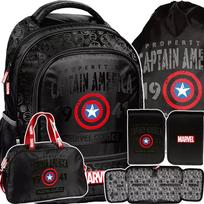 Mokyklinė kuprinė Captain America – Paso