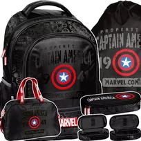 Mokyklinė kuprinė Captain America – Paso